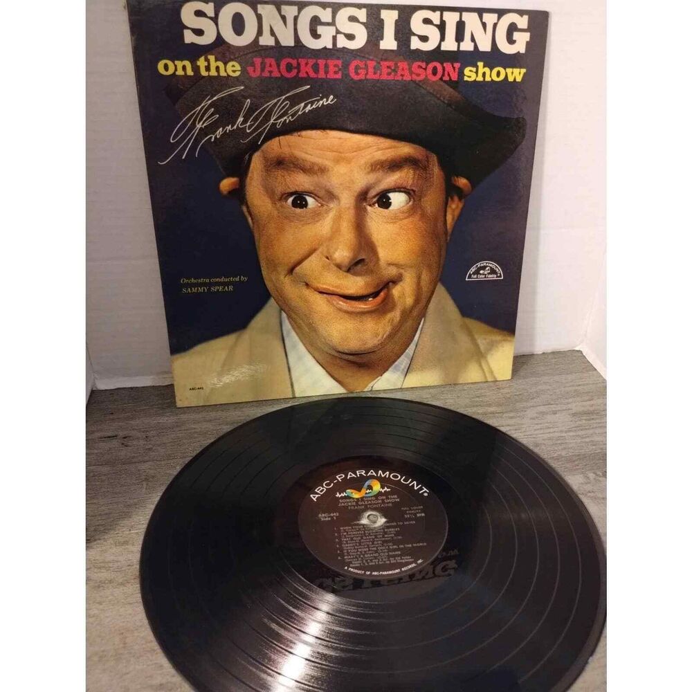 Frank Fontaine Songs I Sing On The Jackie Gleason Show VINYL LP Record #ABC 442